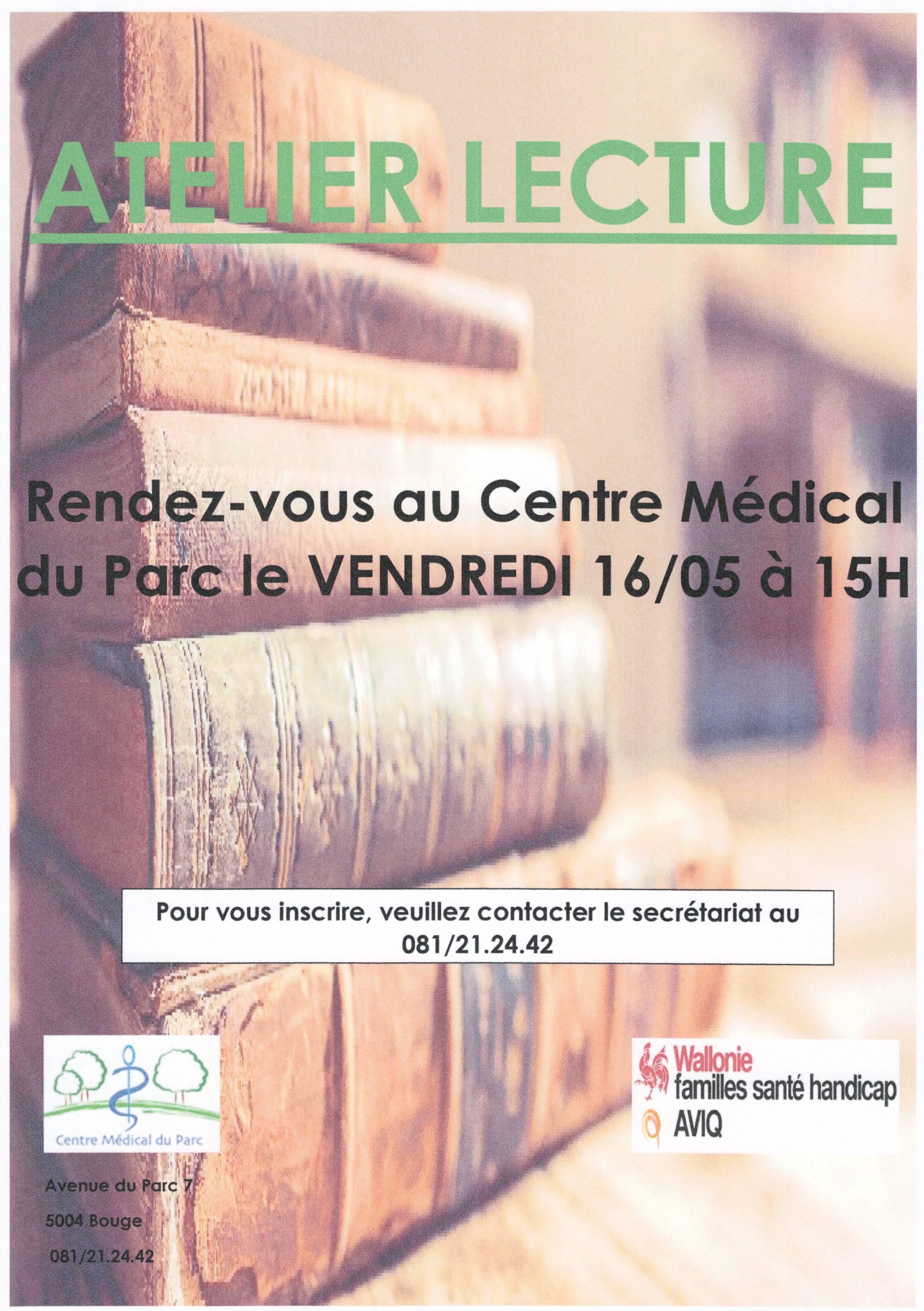 Atelier lecture 16.05